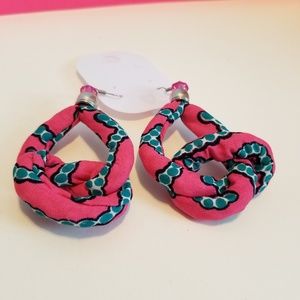 Cloth print Earrings